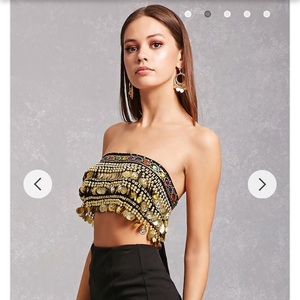 NWT Forever21 Reverse Medallion Tube Too